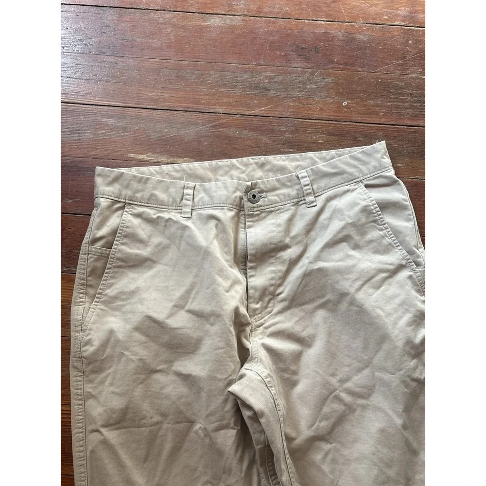 The North Face Men's 32x32 Tan 5 Pocket Straight Leg Heavy Cotton Pants Jeans